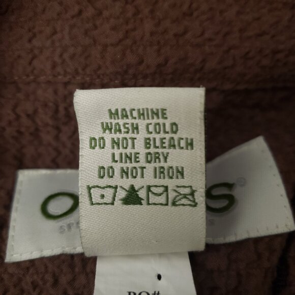 NWOT Orvis Medium Lightweight Full Zip Jacket Rayon Crepe Textured Bungee Waist - Picture 11 of 12